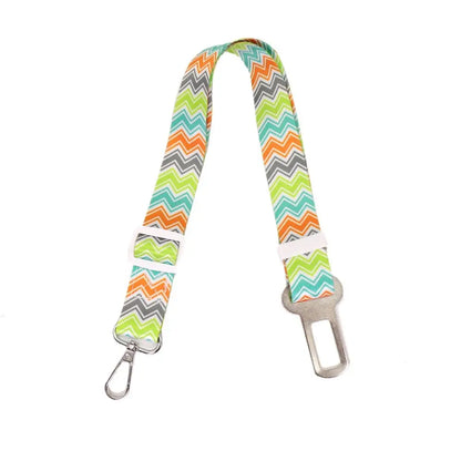 Car Seat Belt for Dog and Cat, Adjustable Harness, Lead Leash, Small and Medium Pet, Outdoor Travel Supplies, Goods