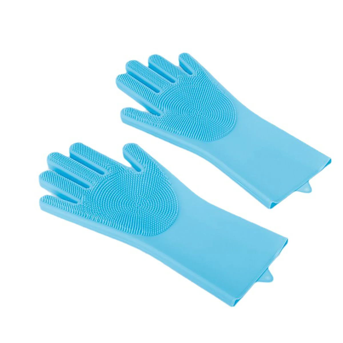 Pet Grooming Cleaning Gloves Dog Cat Bathing Shampoo Glove Scrubber Magic Dishwashing Cleanner Sponge Silicon Hair Removal Glove