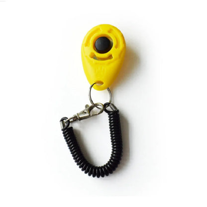 Dog Training Clicker Pet Cat Dog Click Trainer Various Style Aid Adjustable Wriststrap Sound Key Chain Dog Repeller Pet Product