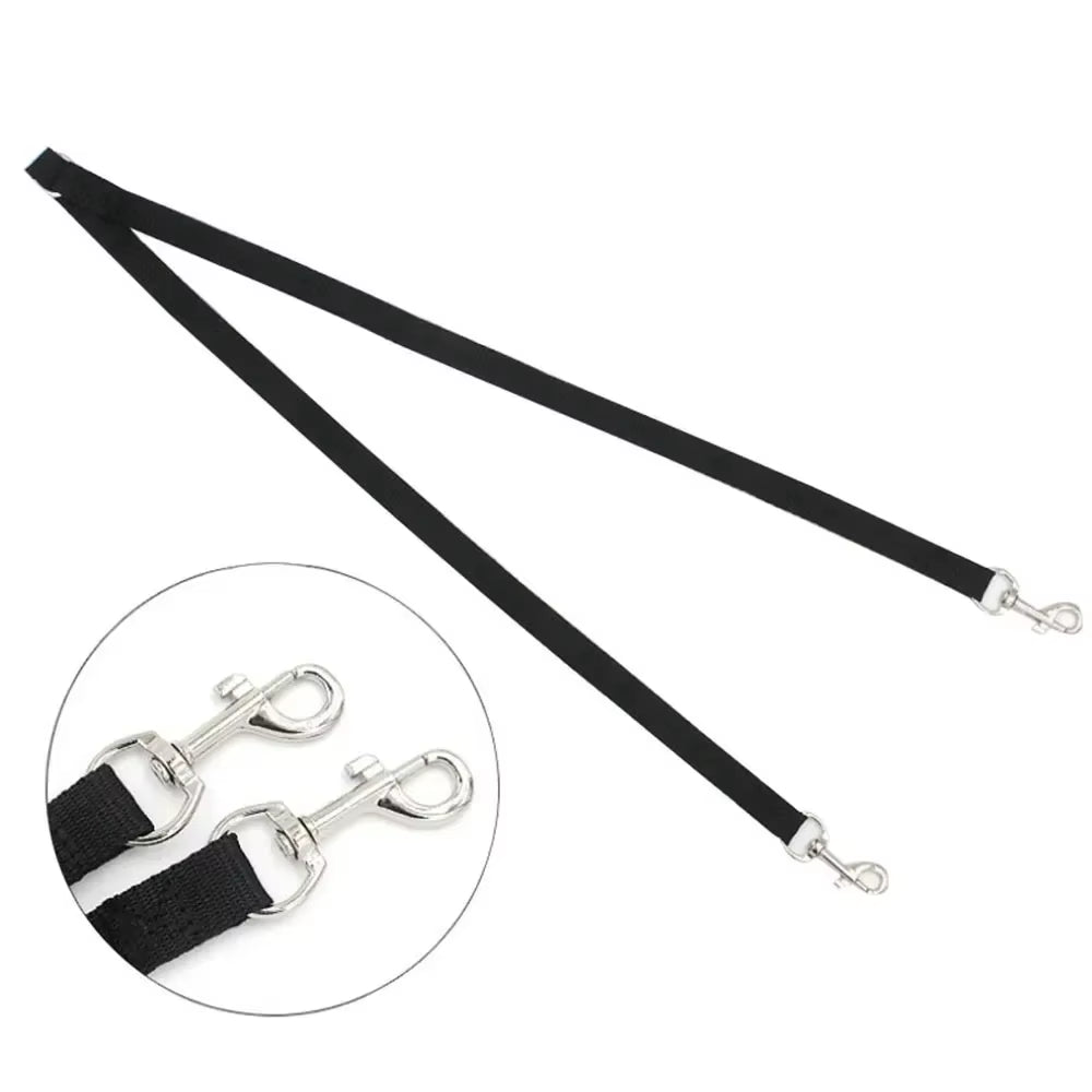 Walk Two Dog Traction Rope Coupler Nylon Double Leash Walking Leash for 2 Small Dogs Double Leash Dual Pet Puppy Cat Leads